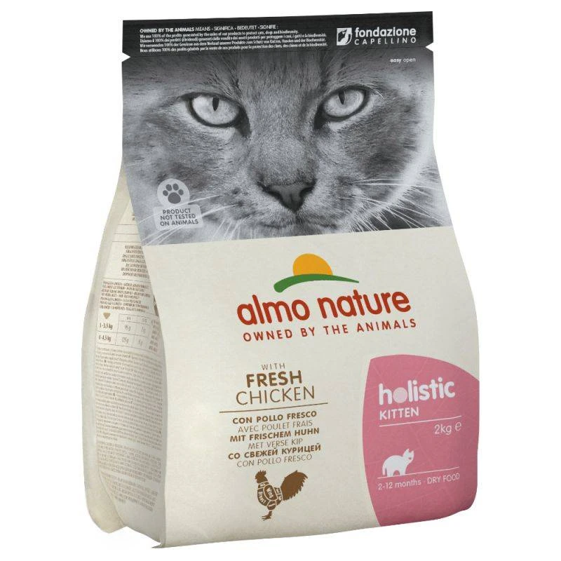 ALMO NATURE Holistic Chaton Au Poulet 2 Kg+Surprise Gratuite Pour Votre Chat – Image 2