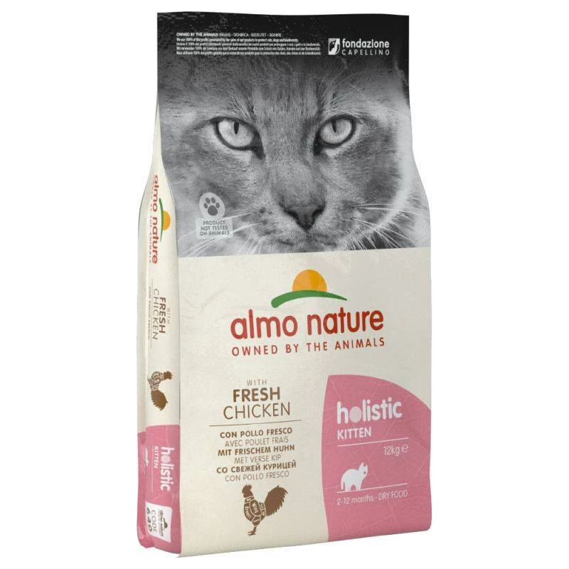 ALMO NATURE Holistique Chaton Au Poulet 12 Kg