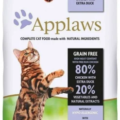 Applaws Chat Adulte Poulet Au Canard 7,5kg+Surprise Gratuite Pour Chat