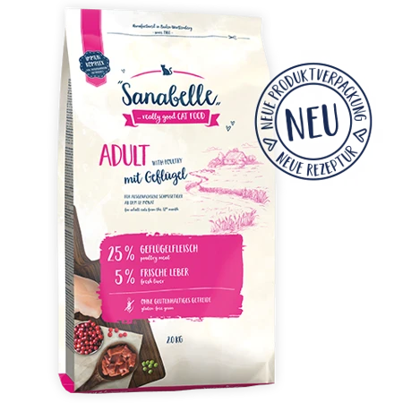 BOSCH Sanabelle Adult Volaille 10kg+Surprise Gratuite Pour Chat