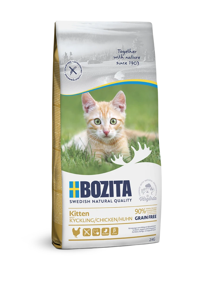 BOZITA Chaton Avec Du Poulet 2kg