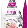 Brit Care Cat Grain-Free Kitten Healthy Growth & Development Avec Du Poulet Et De La Dinde 2kg
