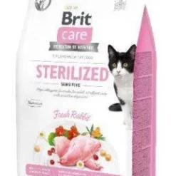Brit Care Cat Grain-Free Sterilized Sensitive Au Lapin 400g