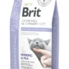 Brit Grain Free Veterinary Diet Cat Gastrointestinal Hareng Avec Pois 5kg