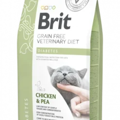Brit Grain Free Veterinary Diets Cat Diabetes Poulet & Pois 2kg