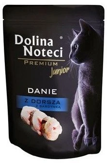 Dolina Noteci Premium Junior Plat De Morue Avec Sardine 85g X12 – Image 2