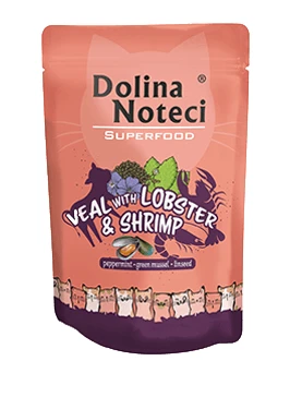 Dolina Noteci Superfood Veau Au Homard Et Aux Crevettes 85g X12 – Image 2