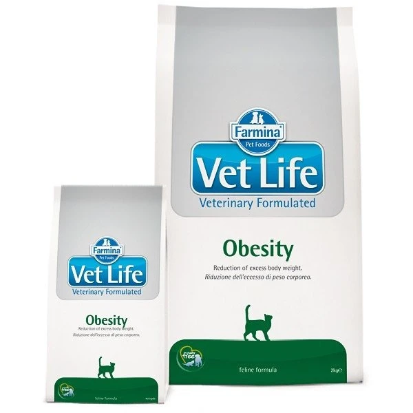 Farmina Vet Life Feline Obesity 2kg – Image 3
