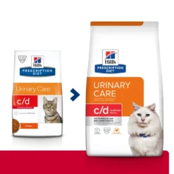 Hills Hill's PD Prescription Diet Feline C/d Poulet Urinary Stress 1,5kg