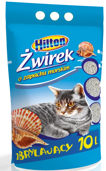 Hilton Litière Agglomérante à La Bentonite Pour Chats Marins 10l