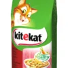 KITEKAT - Nourriture Sèche Pour Chats Avec Du Boeuf Et Des Légumes 12kg+Surprise Gratuite Pour Chat