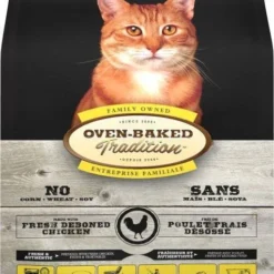 Oven Baked Tradition Cat Food Adults Of All Life Style With Chicken Au Poulet 1,13kg