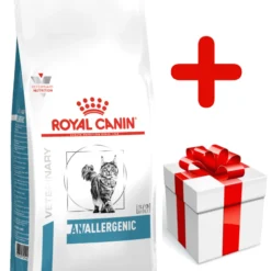 ROYAL CANIN Anallergenic Chat 4kg + Surprise Pour Votre Chat GRATUITES