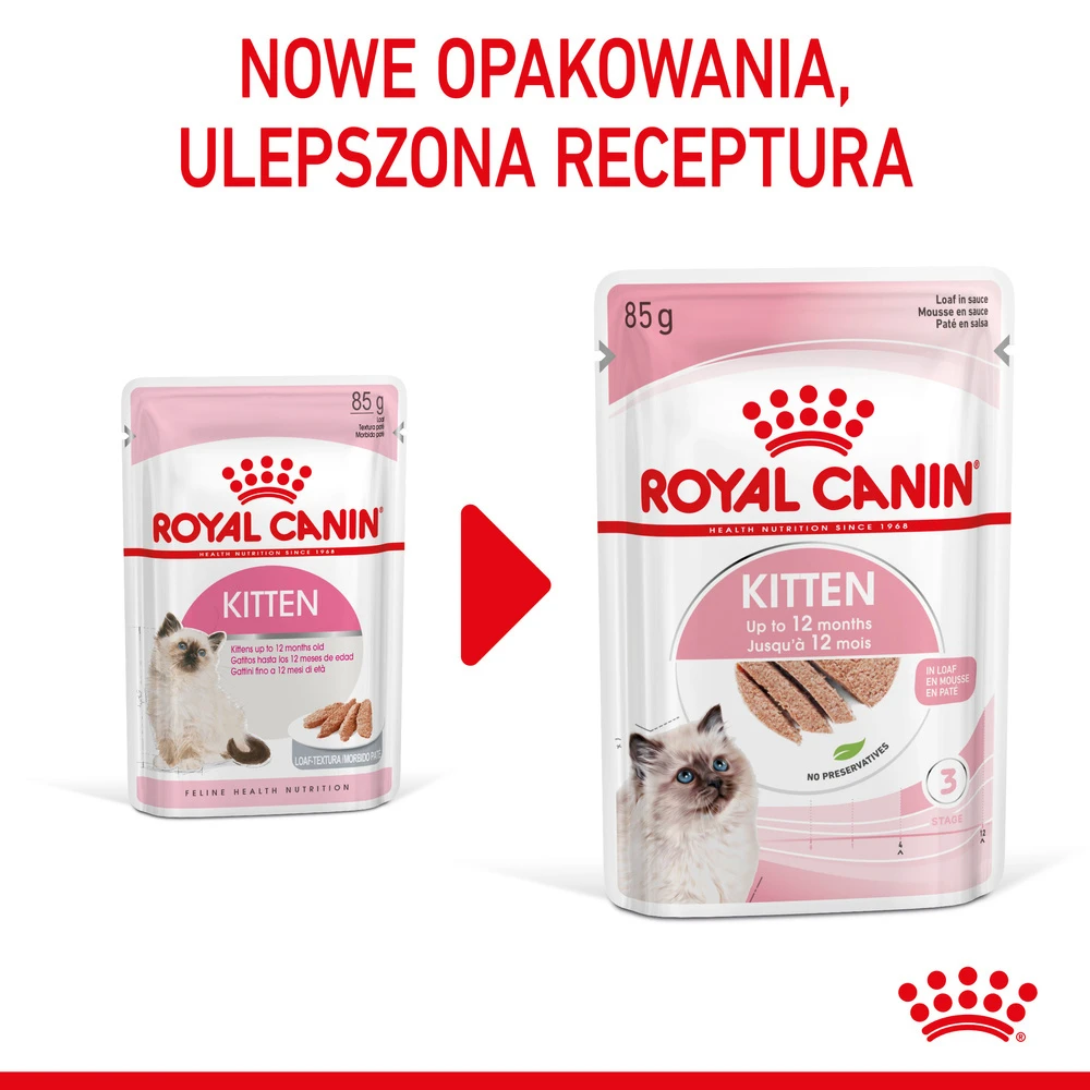 Royal Canin Kitten Pâté 12x85g – Image 4
