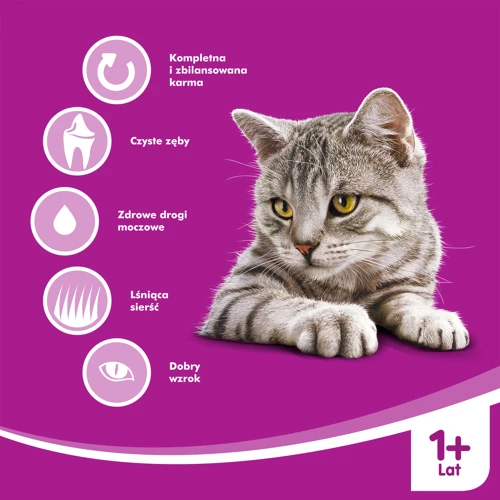 WHISKAS Adult - Croquettes Pour Chat Au Thon Et Aux Légumes 14kg+Surprise Gratuite Pour Chat – Image 5