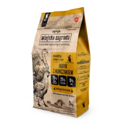 Wiejska Zagroda Dinde Avec Poulet Pour Chatons 5kg